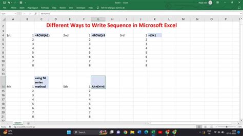 Image result for Serial Order of Number in Excel