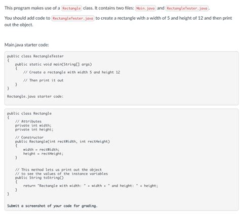 Image result for Java Code for Rectangle