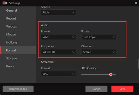 Image result for Recording Sound Setting