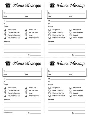 Image result for Message Form Format