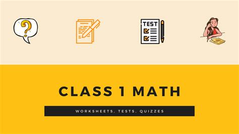 Class 1 Maths Online Test に対する画像結果