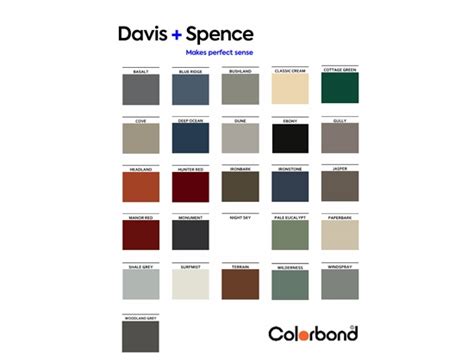 Image result for Colorbond Different Colours