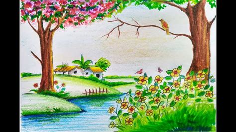 Image result for Simple Drawing of Spring