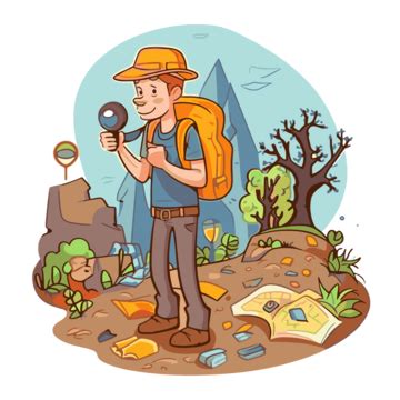 Image result for Geocaching Cartoon