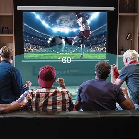 Toradh íomhá ar Retractable Projector Screen Remote B0409 Remote