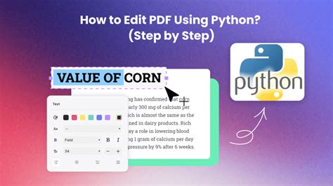 Create a PDF Editor Using Python Result に対する画像結果