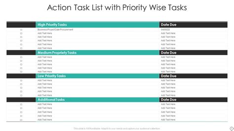Image result for Action Task List. Excel