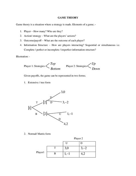Image result for Game Theory Graphical Method