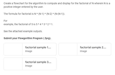 Image result for Factorial Flowgorithm