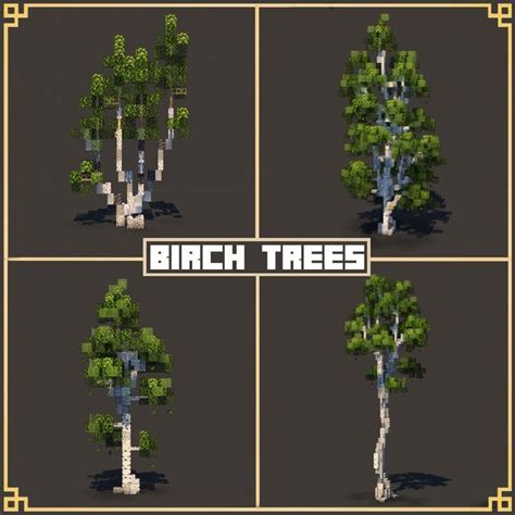 Bildergebnis für Minecraft Tree Design