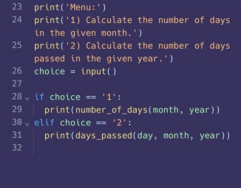 Assignment 7 Calendar Python Code に対する画像結果