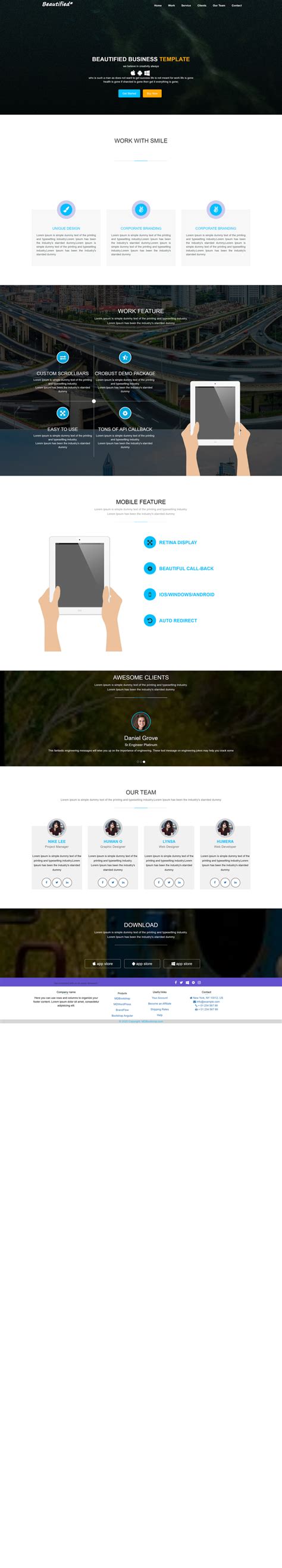 Image result for Responsive Front-End Website Project Using Bootstrap 5
