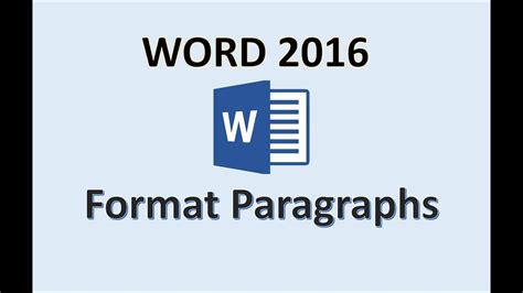 Image result for Formatting in Word 2016