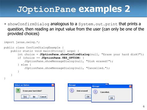 Image result for JOptionPane User Input into Array
