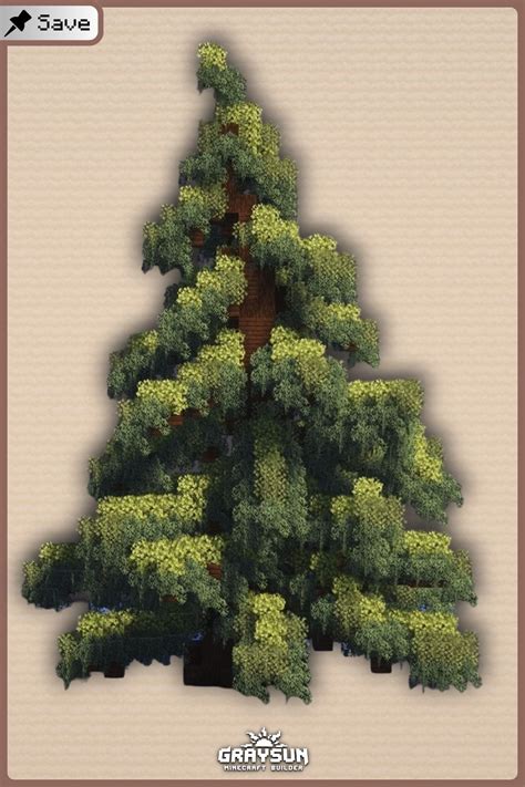 Image result for Custom Spruce Tree Minecraft