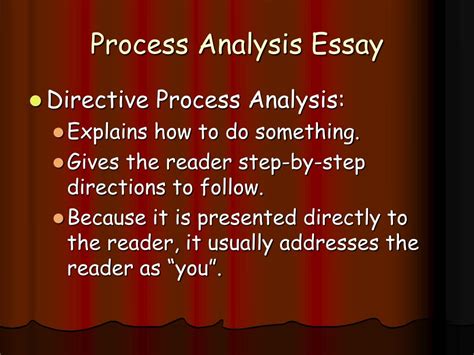 Image result for Directive Process Analysis Examples