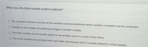 Image result for Third Variable Problem