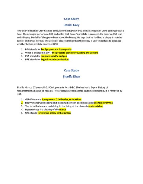 Image result for Study Grey Case Notes