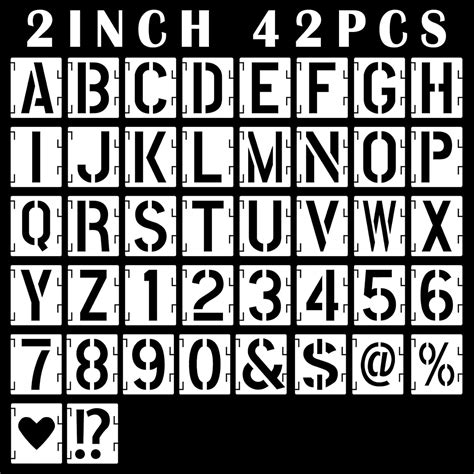 Image result for 2 Inch Letters and Numbers