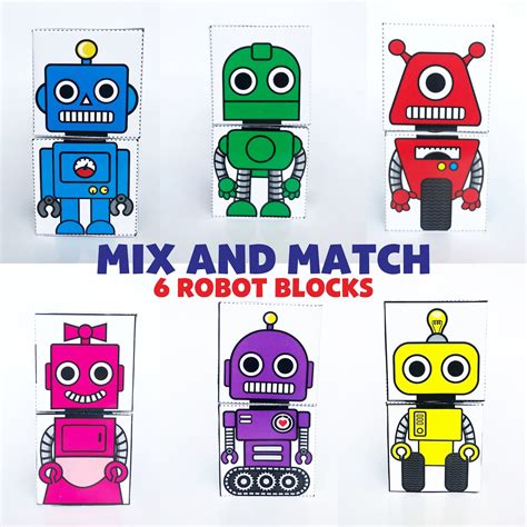 Image result for Box Block Color Robot