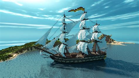 Toradh íomhá ar Minecraft End Pirate Ship