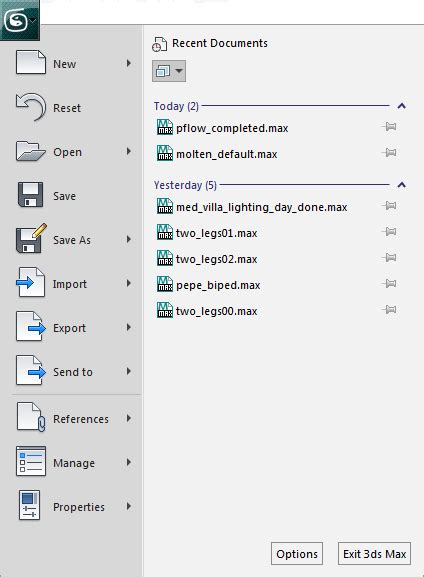 Image result for Application File Menu