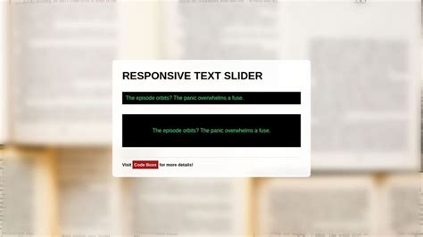 Text Slider HTML/CSS に対する画像結果