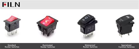 Rocker Electrical Switches Types