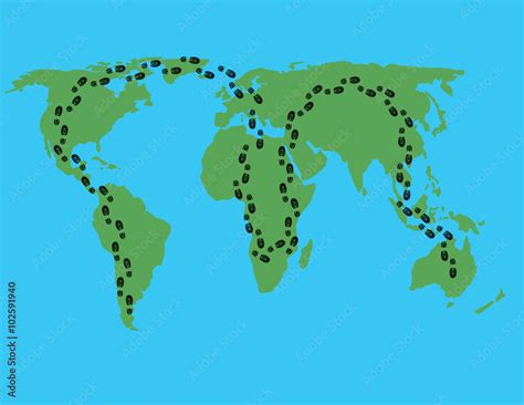Image result for Walk around the World Animation