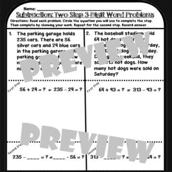 Image result for Words Problems to Subtract Two-Digit Numbers