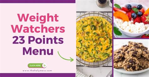 Image result for Weight Watcher Menu