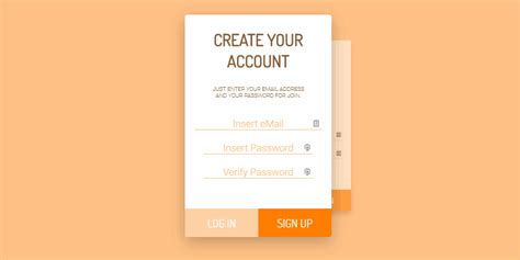 Image result for Sign Up Form UI