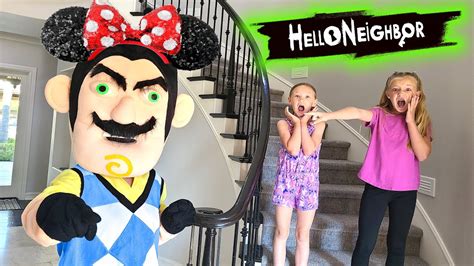 Toradh íomhá ar Trinity and Madison Hello Neighbor Trying to Steal Mini