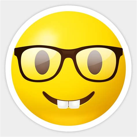 Image result for Nerd Emoji Mask