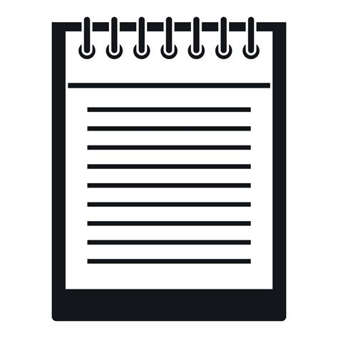 Image result for Simple Notepad Icon