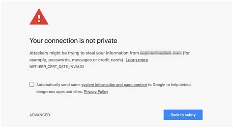 Image result for SSL Cert Error