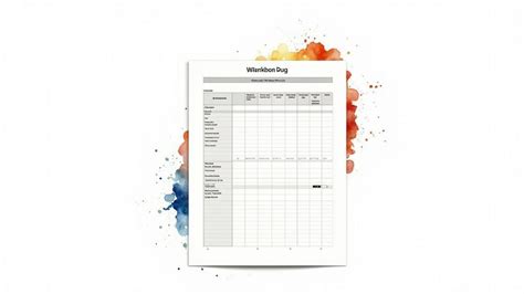 Image result for Werkbon Voorbeeld Excel