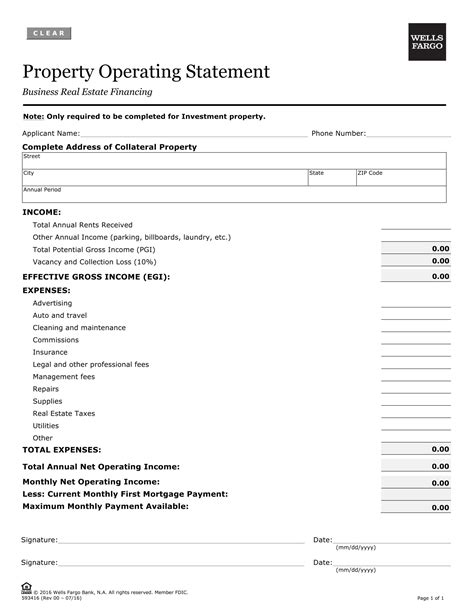 Afbeeldingsresultaten voor Operating Income Statement Form 216