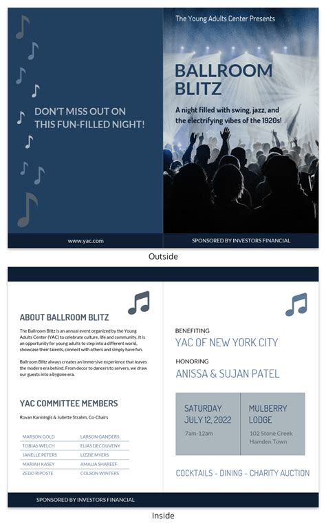 Afbeeldingsresultaten voor Printed Conference Program Examples