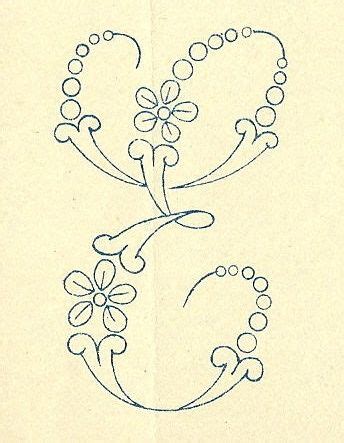 Embroidery Monogram Thread Drawing に対する画像結果