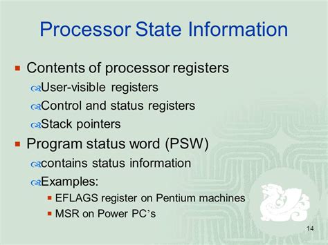 Image result for Processor Status Word