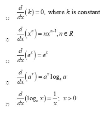 Toradh íomhá ar All Differentiation Formulas