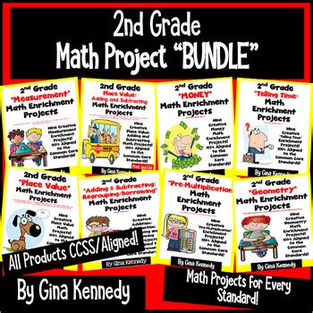 Image result for 2nd Grade Math Project