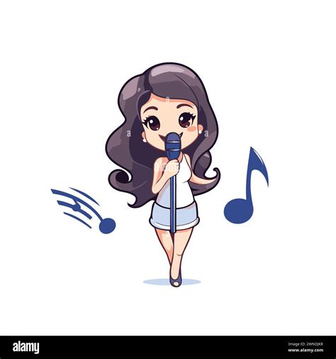 Image result for Singing Cartoon Drawing