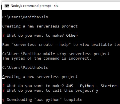 Image result for Serverless Template Python
