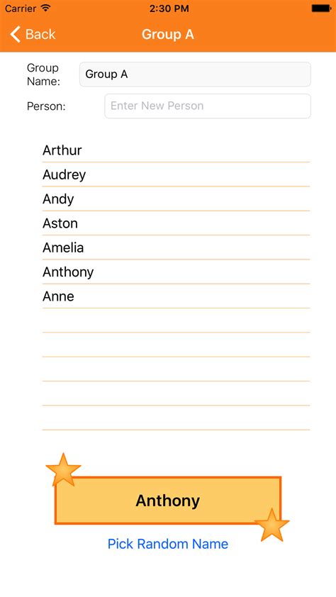 Image result for Selecting Random Names