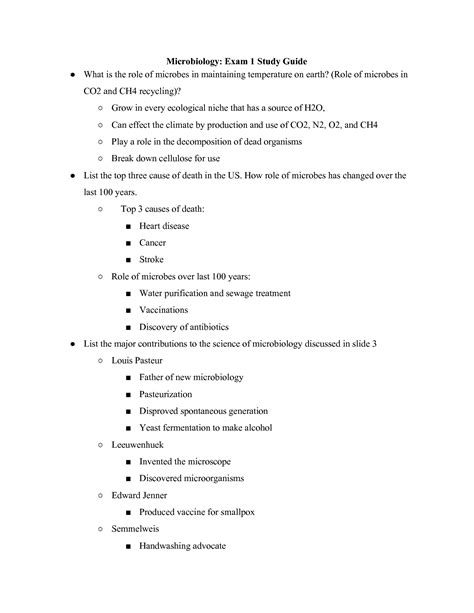 Toradh íomhá ar Microbiology Lab Exam One