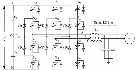 Image result for Converter Three-Phase with LC Filter