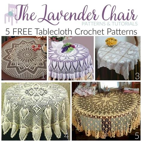 Toradh íomhá ar Free Crochet Table Topper Patterns