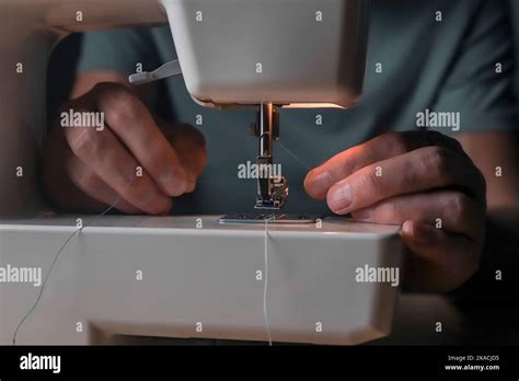 Image result for Thread through Sewing Machine Needle